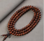Sandalwood Prayer Beads Bracelet with 108 Beads