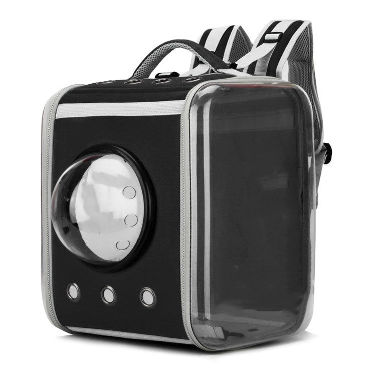 Transparent Space Capsule Cat Backpack - Foldable Eva