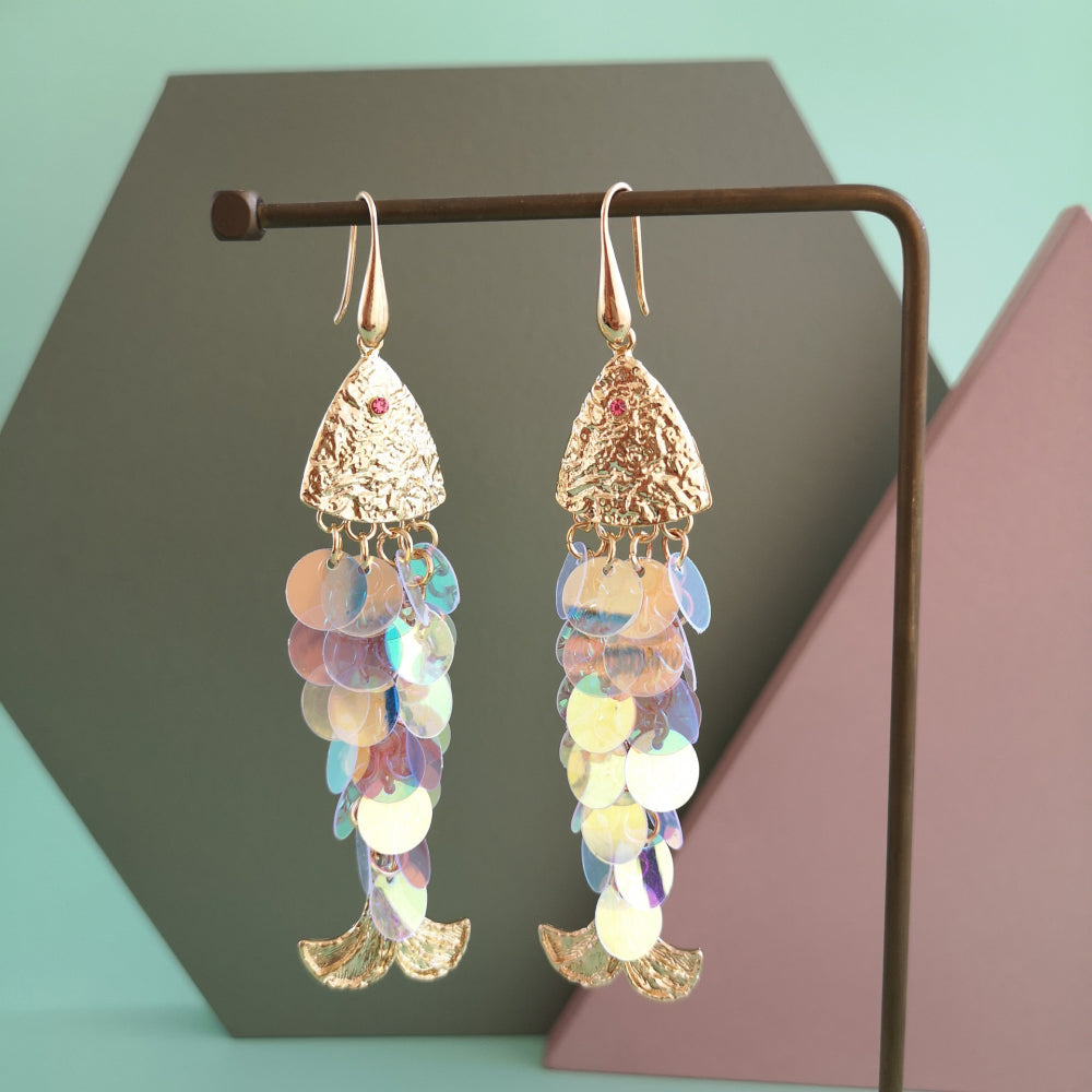 Fish Shape Dangle Earrings | Jewelry