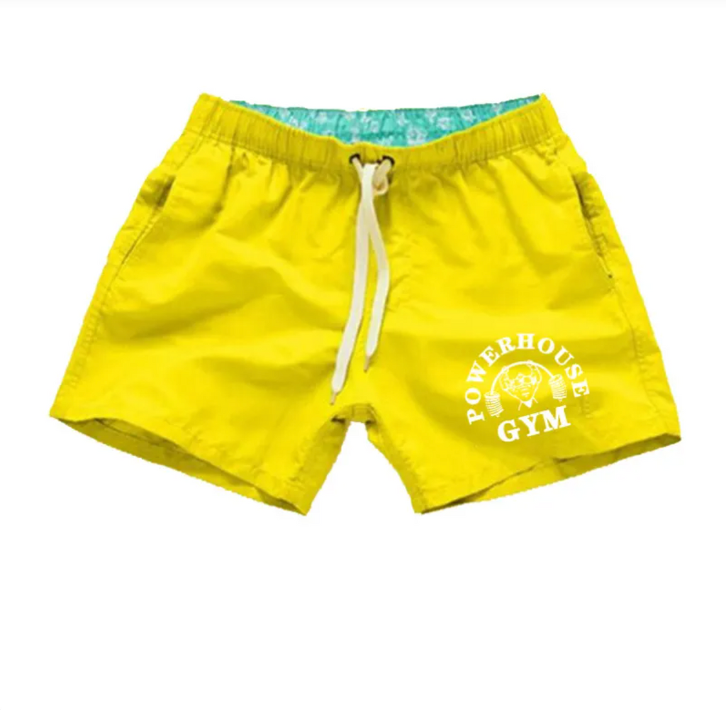 Men's Quick-Dry Drawstring Beach Shorts