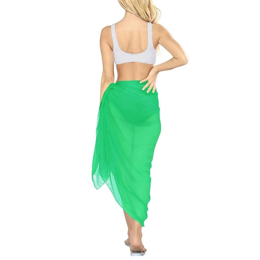 Women's Chiffon Sarong Beach Cover-Up