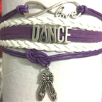 Custom Pet Photo Bracelet with Woven Leather Design