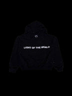 Jesus is the light Rhinestone Hoodie | Faith Streetwear