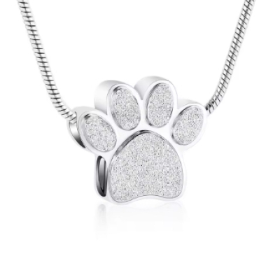 Paw Print Pendant Necklace | Jewelry