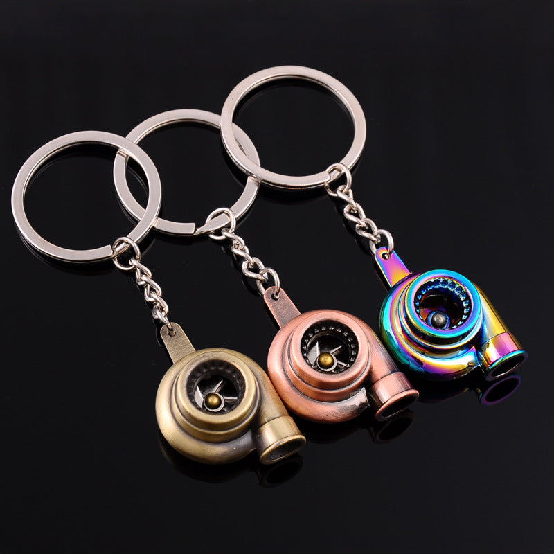 Creative Turbocharger Engine Metal Keychain Accessory | Accessory