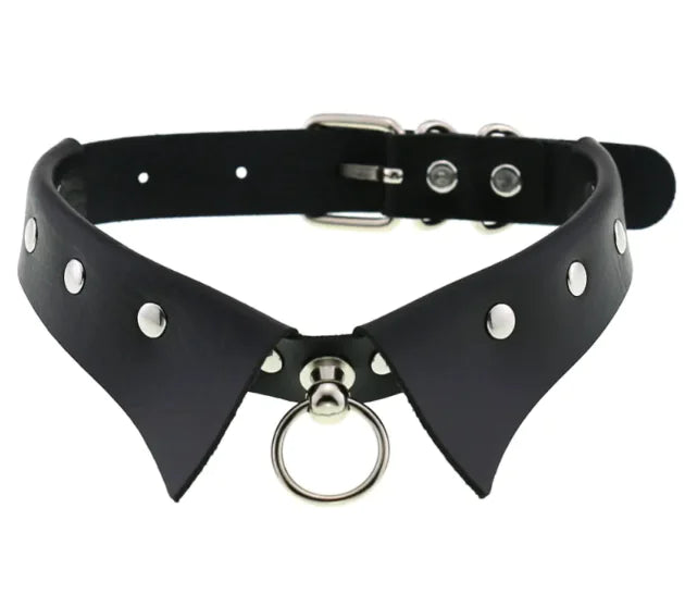 Personalized Punk Leather Collar Necklace Simple And Fashionable | Jewelry