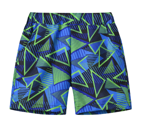 Children's Tropical Print Swim Trunks
