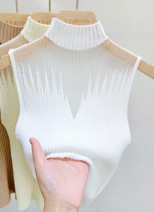Half Turtleneck Tube Top