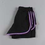 Plus Size Women's Running Gym Shorts with Inner Lining