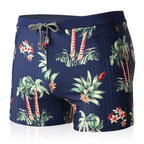 Men's Camouflage Boxer Swimming Trunks for Spring