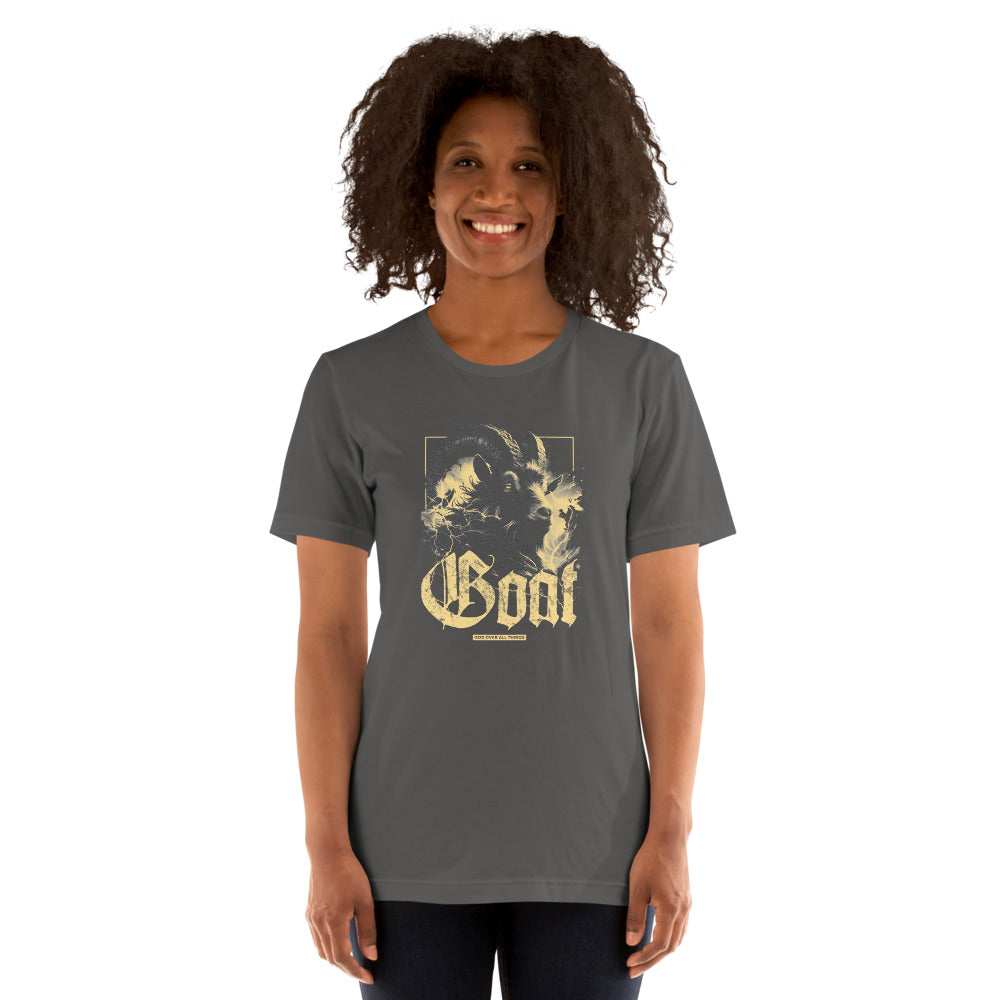 GOAT Unisex Christian T-Shirt - Religious Tee XS-5XL