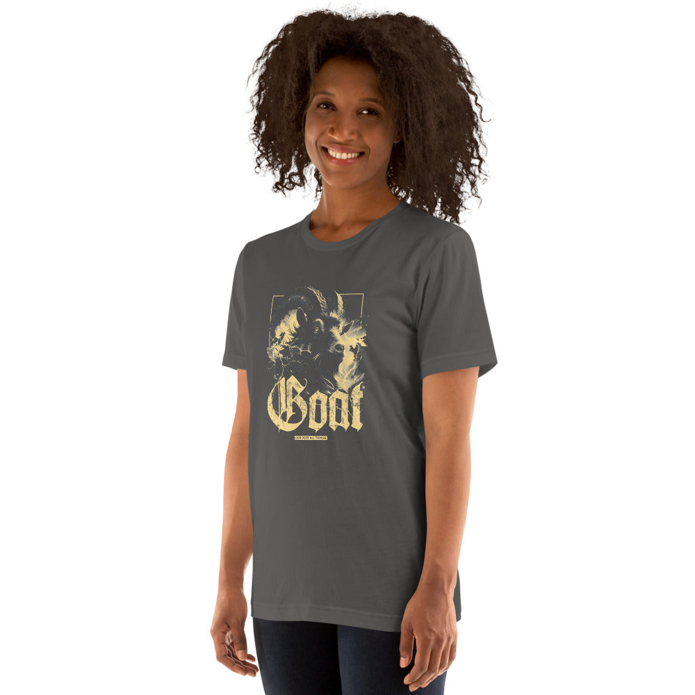 GOAT Unisex Christian T-Shirt - Religious Tee XS-5XL
