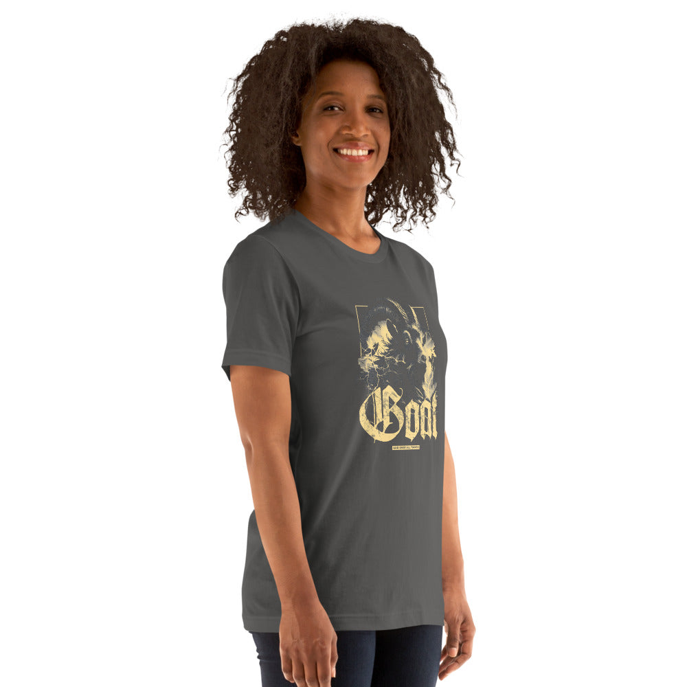 GOAT Unisex Christian T-Shirt - Religious Tee XS-5XL