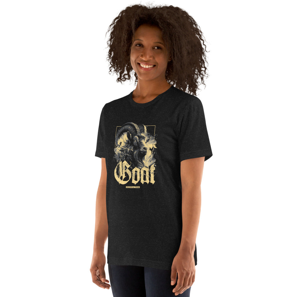 GOAT Unisex Christian T-Shirt - Religious Tee XS-5XL