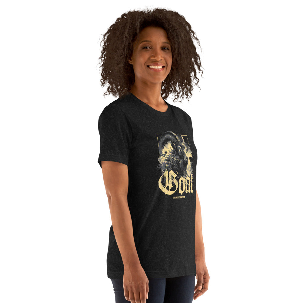 GOAT Unisex Christian T-Shirt - Religious Tee XS-5XL