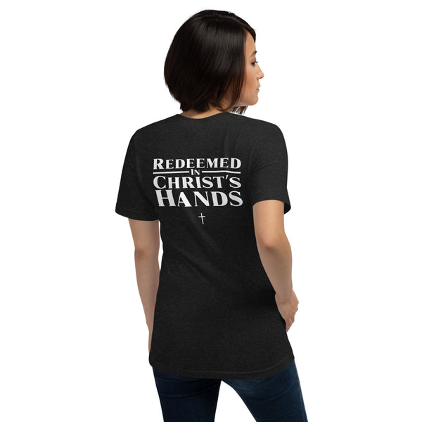 RICH Christian T-Shirt - Redeemed In Christ's Hands