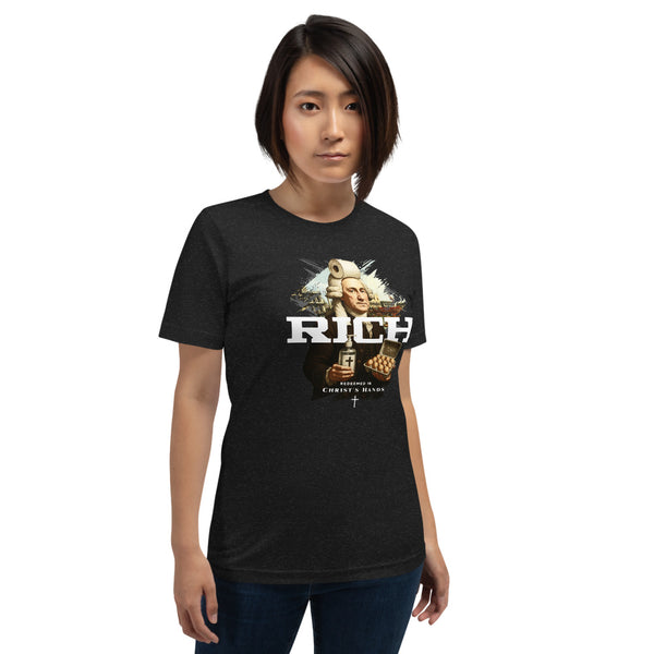RICH Christian T-Shirt - Redeemed In Christ's Hands