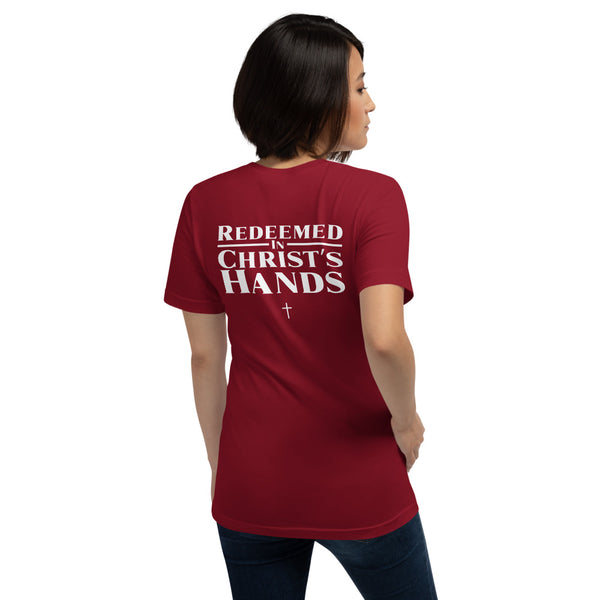 RICH Christian T-Shirt - Redeemed In Christ's Hands