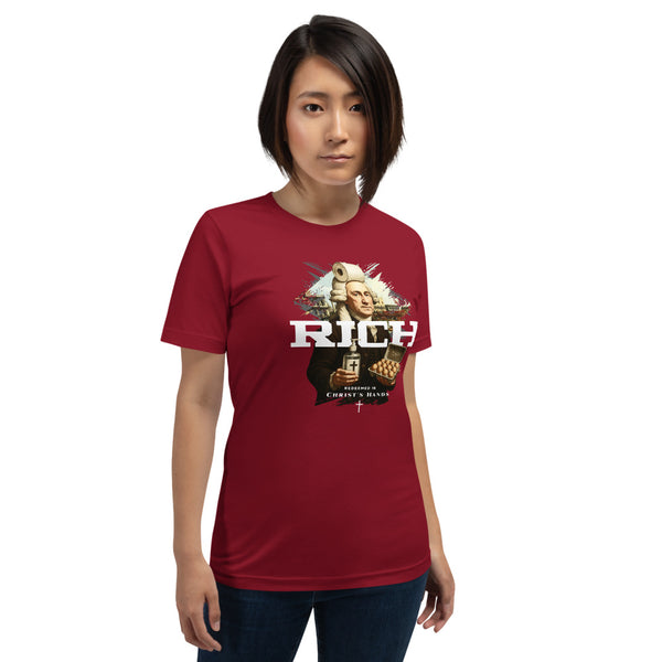 RICH Christian T-Shirt - Redeemed In Christ's Hands