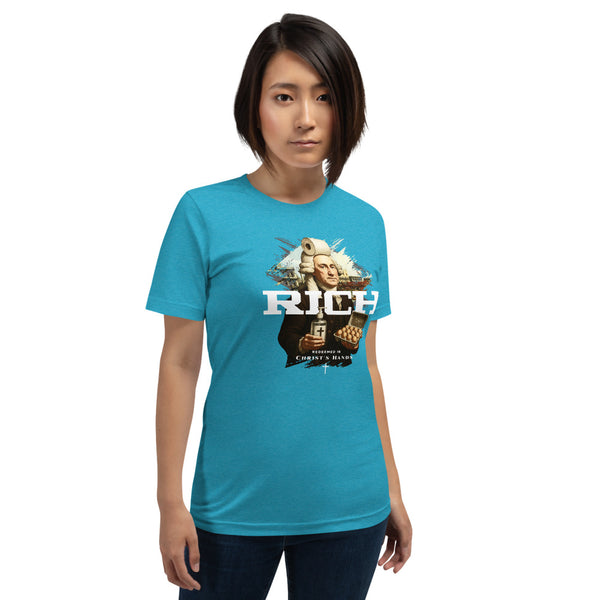 RICH Christian T-Shirt - Redeemed In Christ's Hands