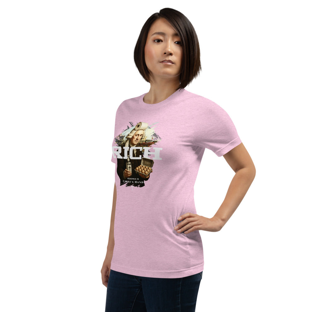 RICH Unisex Christian T-Shirt - Religious Tee XS-5XL