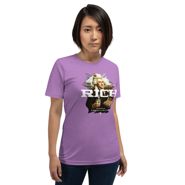 RICH Christian T-Shirt - Redeemed In Christ's Hands