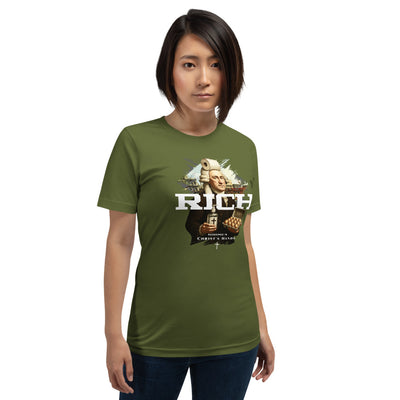 RICH Christian T-Shirt - Redeemed In Christ's Hands