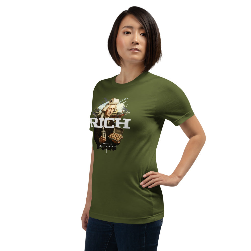 RICH Unisex Christian T-Shirt - Religious Tee XS-5XL