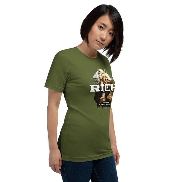 RICH Christian T-Shirt - Redeemed In Christ's Hands