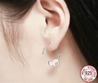 Cat Ear Stud Earrings