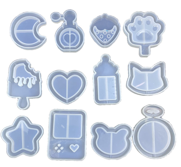 DIY Sandflow Resin Molds for Keychain Accessories | Accessory