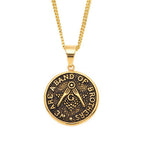 Hip Hop Vintage Military Dog Tag Choker Necklace