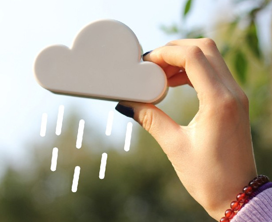 Cloud Key Holder with Strong Magnetic Keychain | Accessory