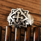 Thick and Stable Male Personality Cross Ring