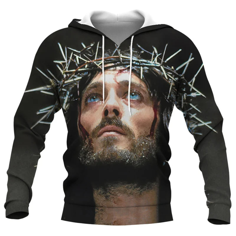 Jesus Amen 3D Hoodie for Men and Women Harajuku Fashion | Faith Streetwear