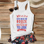 Cute Summer Tank Top for Drinking Women | Organic Cotton