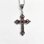 Alloy Christian Gothic Cross Necklace for Men and Women | Christian Jewelry