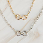 Equestrian Pendant Chain Necklace | Jewelry