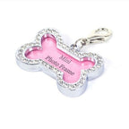 Dog Pendant with Metal Accents