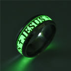 Glow in the Dark Christian Jesus Ring | Christian Jewelry