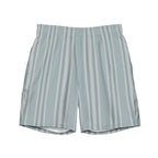 Men's Striped Swim Trunks