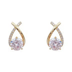 Women's Alloy Cross Earrings