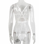 Women's Solid Ribbed Bikini Set
