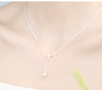 Silver Cat Pendant Necklace (One Piece) | Jewelry