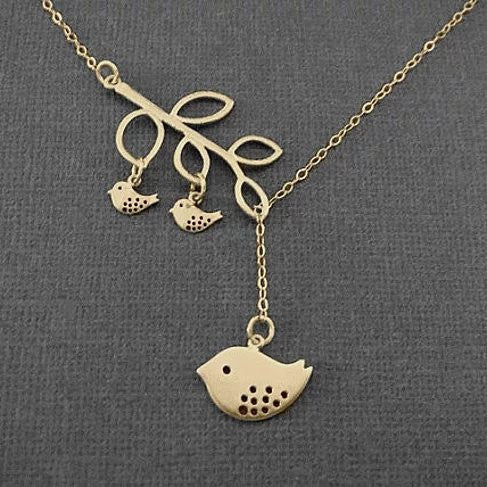 Blessed Birds On The Branch Necklace | Christian Jewelry