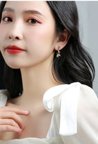 Balloon Dog Stud Earrings for Women