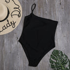 One-Shoulder High-Cut One-Piece Swimsuit