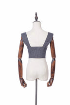 Plaid Crop Top Vest