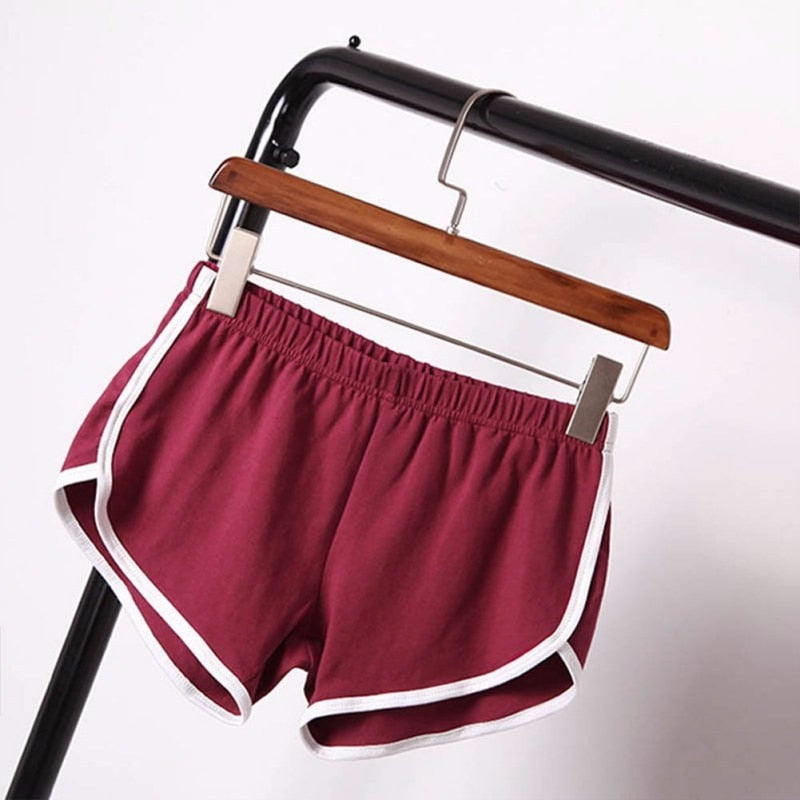 High Waist Casual Sports Shorts for Women - Summer
