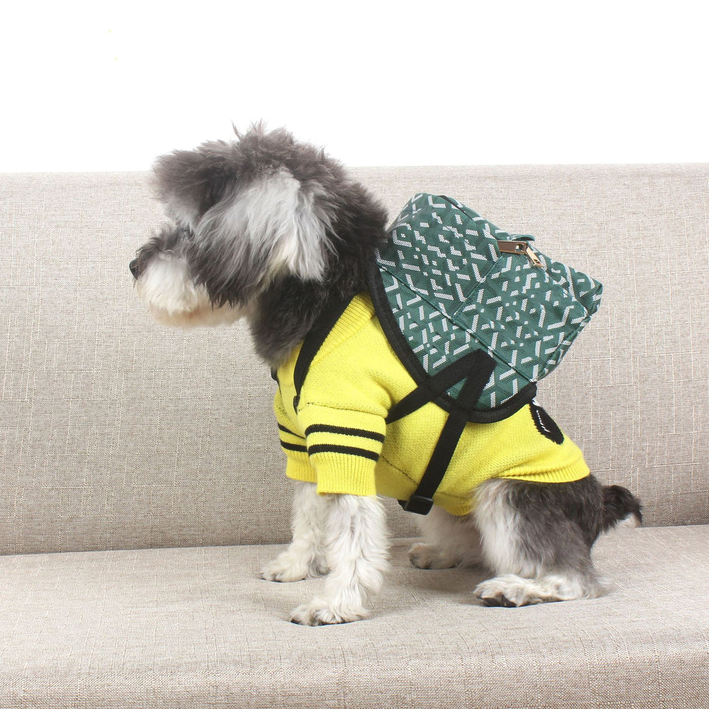 Trendy Dog Tooth Backpack for Small to Medium Dogs